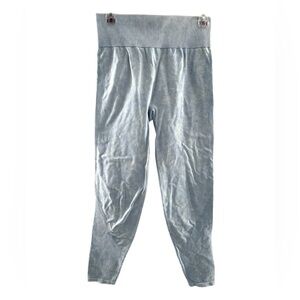 PINK Victoria's Secret Sky Blue High-Waisted Leggings